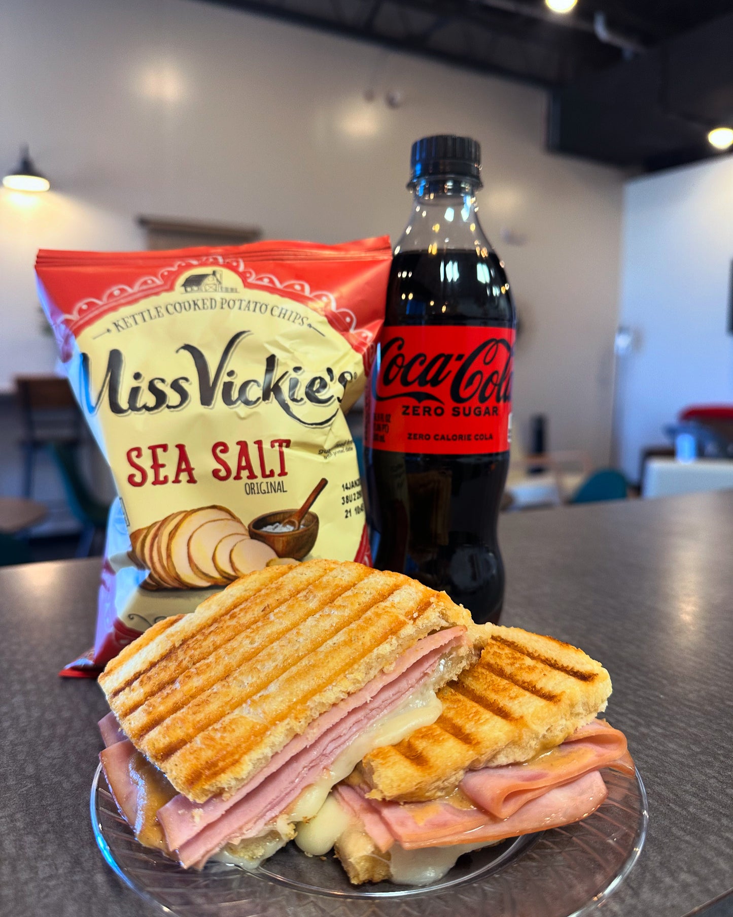 The Moody Panini (Ham and Provolone)