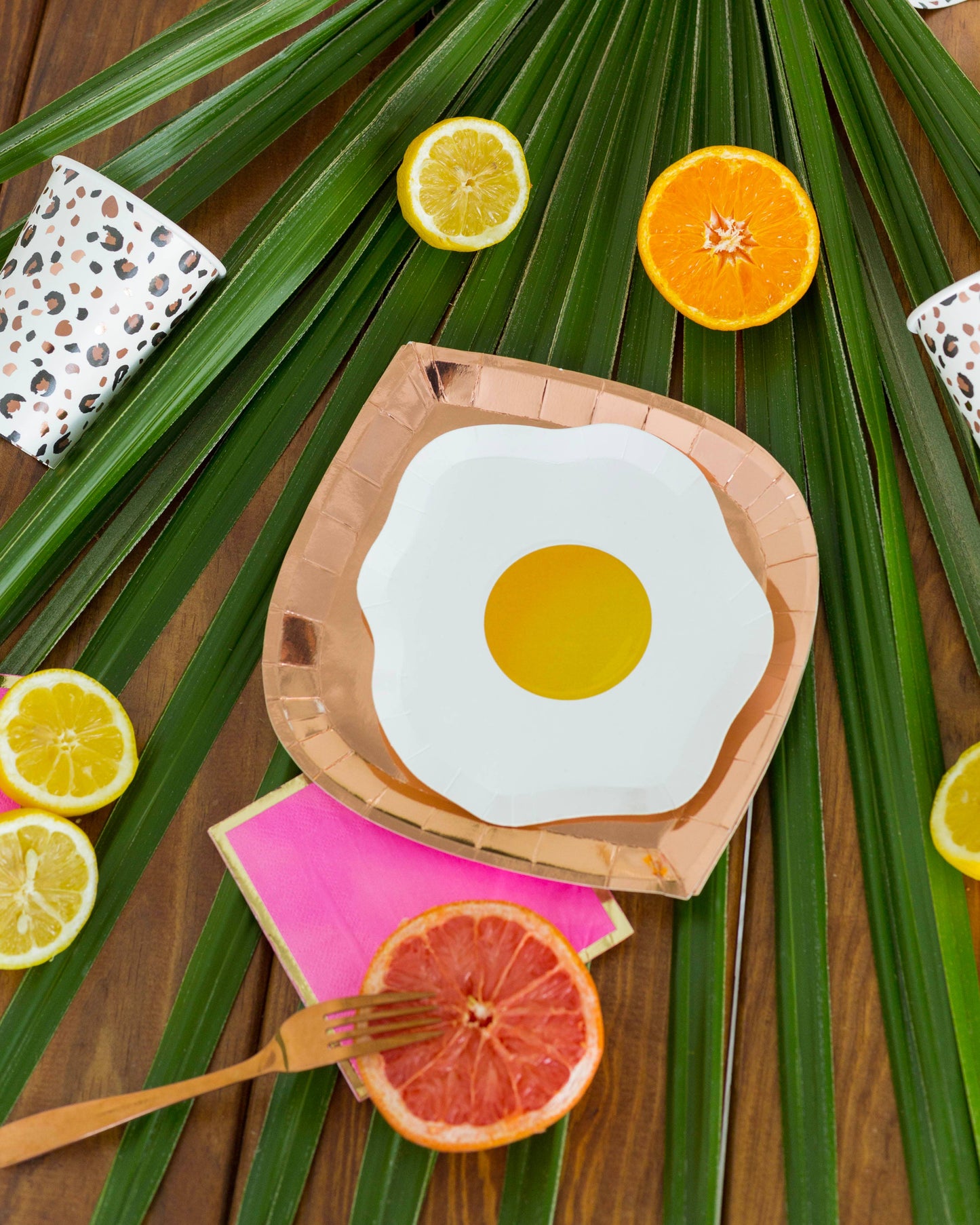 Yolks on You, Die-Cut Plates -  8 Pk.