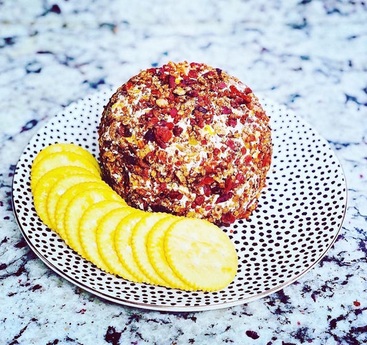 Green Chile Bacon Ranch Cheeseball