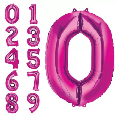 34in Foil Number Balloon