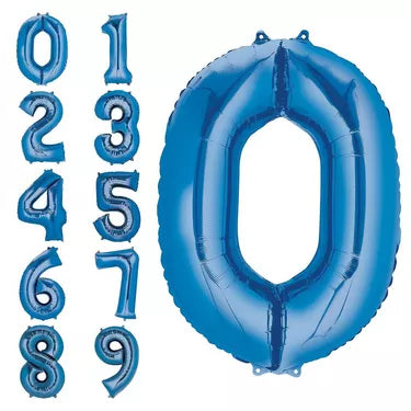 34in Foil Number Balloon