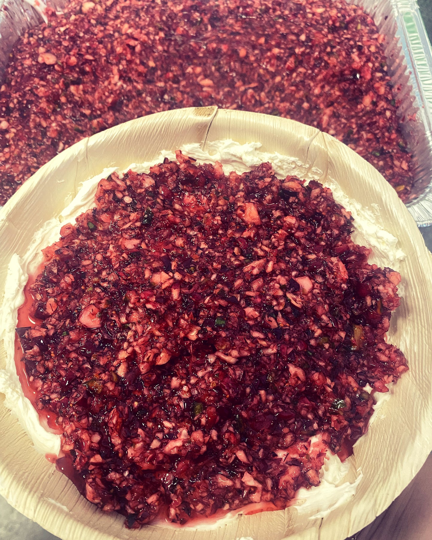 Christmas Cranberry Jalapeño Salsa or Cranberry Jalapeño Cream Cheese Dip