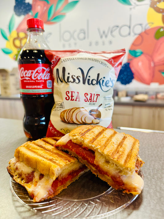 The Monster Panini (Pepperoni Pizza Panini)