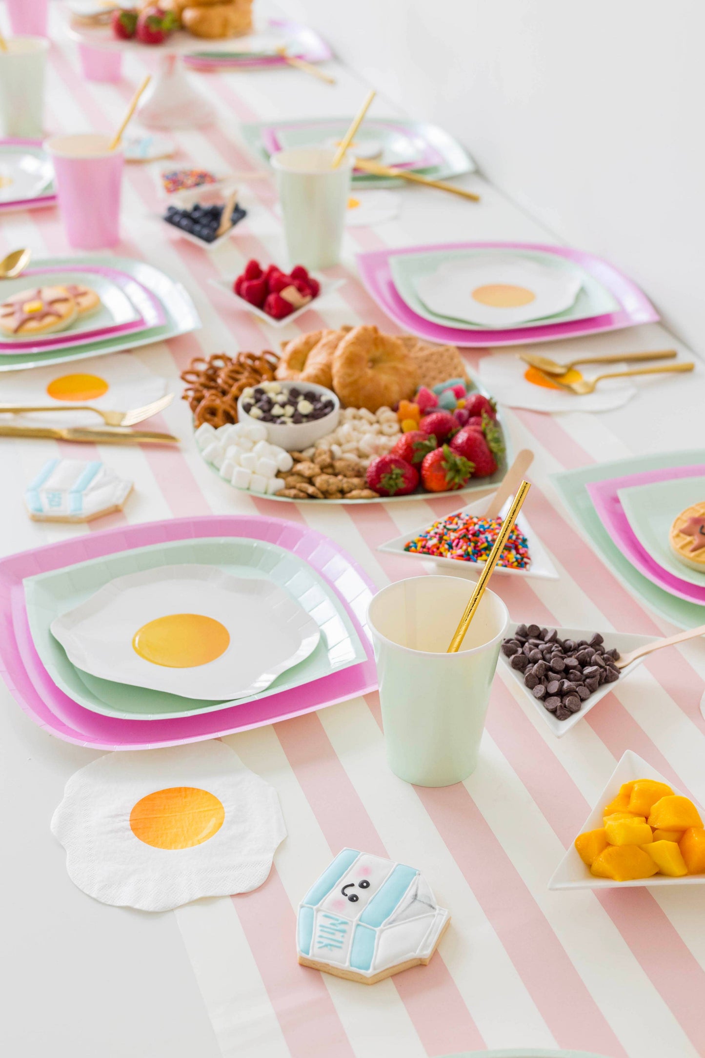 Yolks on You, Die-Cut Plates -  8 Pk.