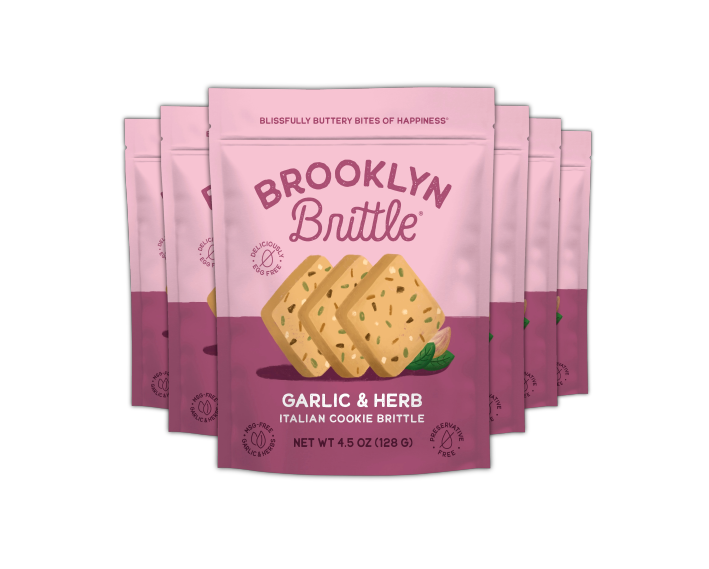 Garlic & Herb Cookie Brittle