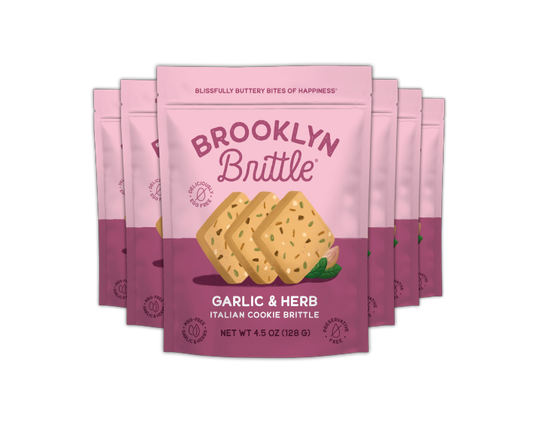 Garlic & Herb Cookie Brittle