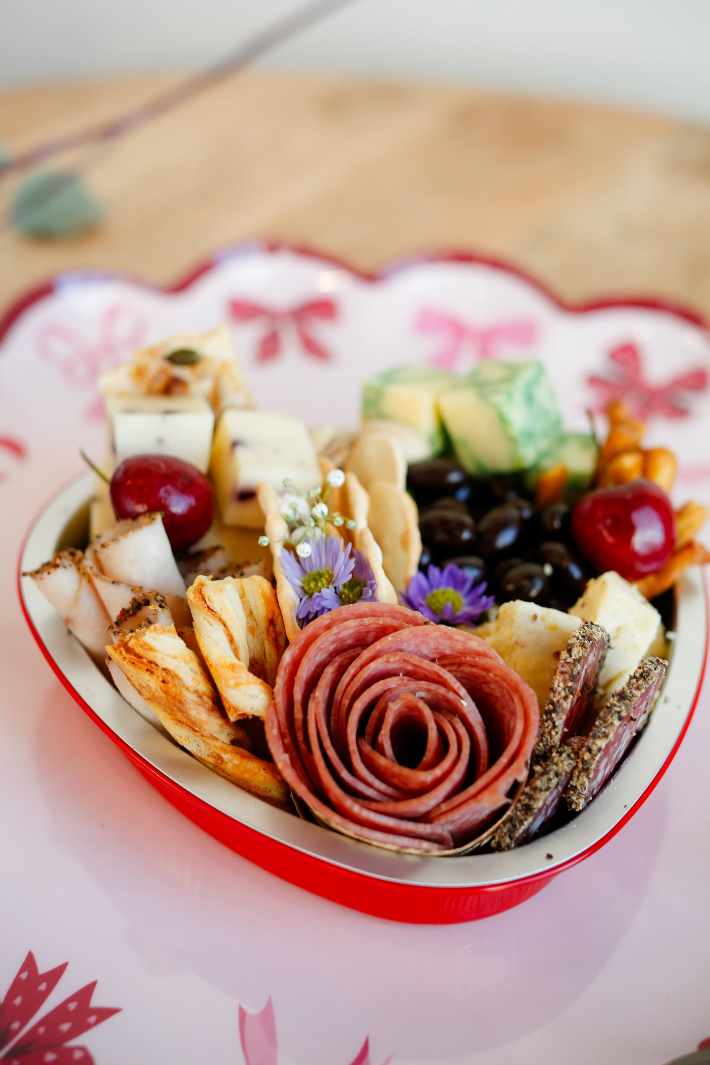 Charcuterie Tin Heart